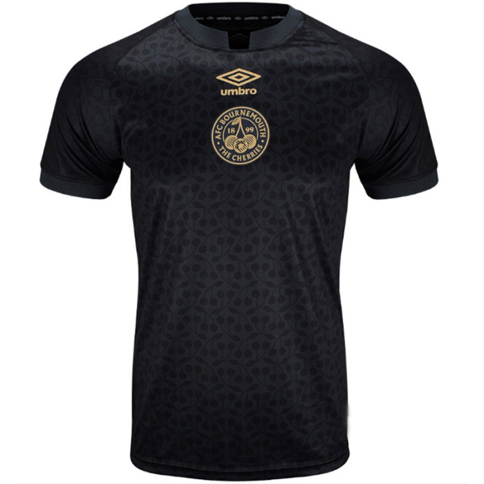 24-25 Bournemouth Black Special Edition Fans Soccer Jersey