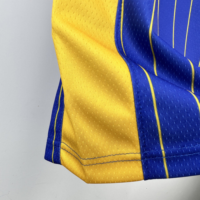 20-21 Indiana Pacers HALIBURTON #0 Blue City Edition Top Quality Hot Pressing NBA Jersey