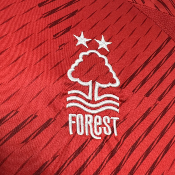 24-25 Nottingham Forest Home Fans Soccer Jersey