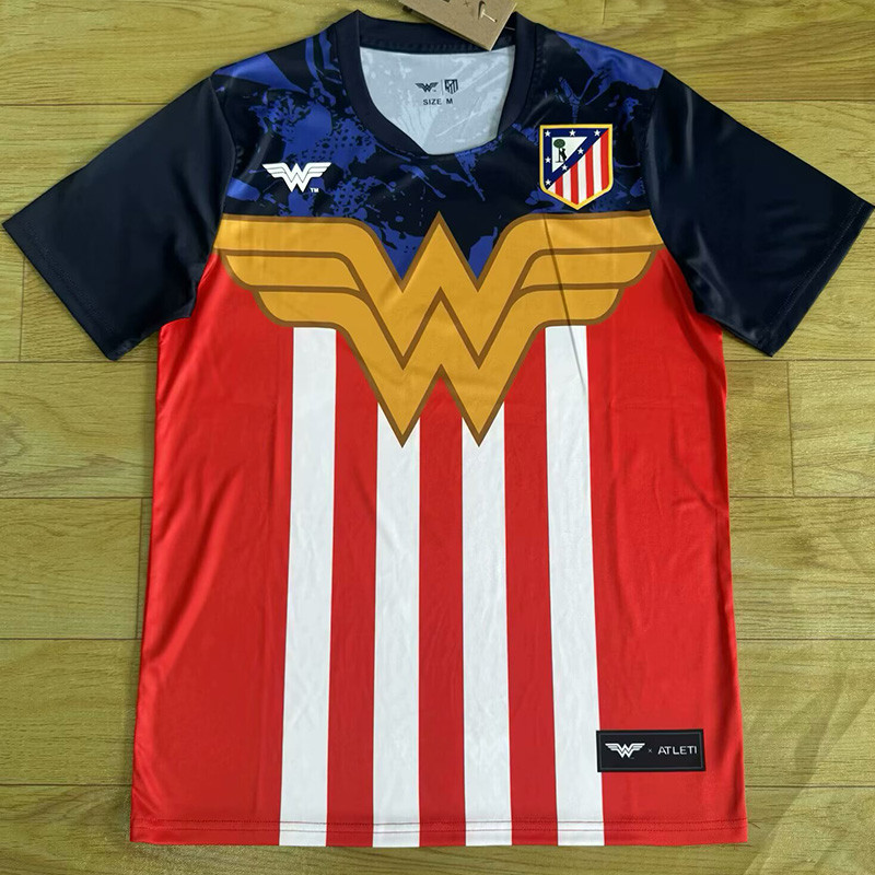 25-26 ATM Blue Red Special Edition Fans Soccer Jersey
