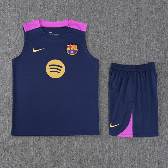 25-26 BAR Royal blue Tank top and shorts suit