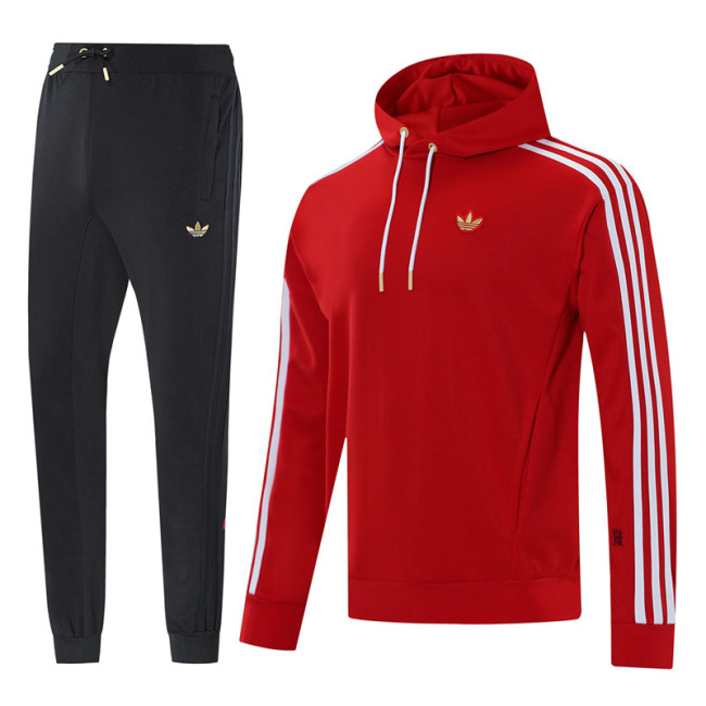 2025 AD Red Commemorative Edition Hoodie Tracksuit (卫衣套装)