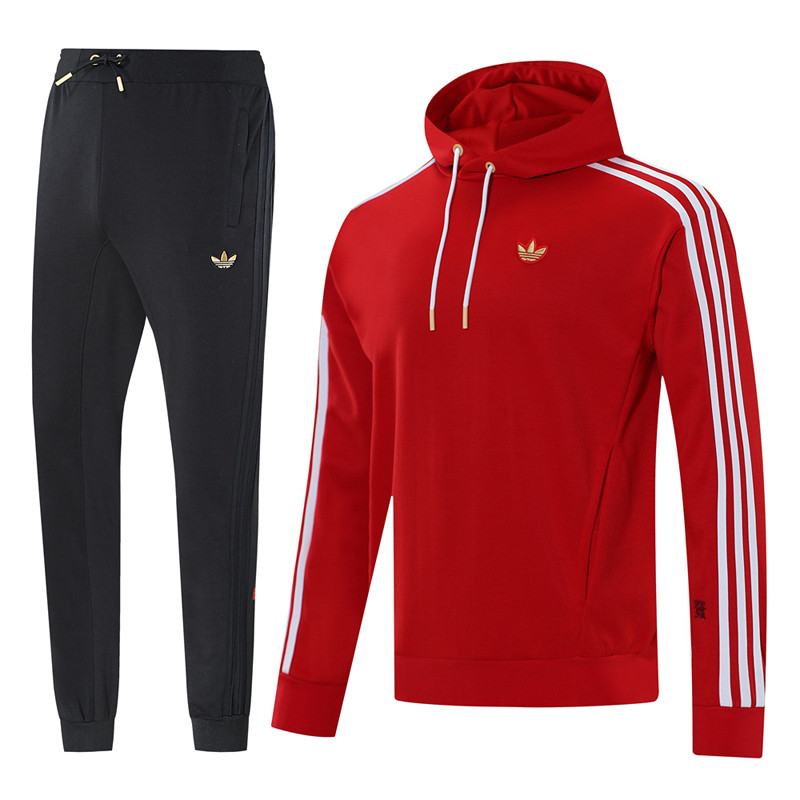 2025 AD Red Commemorative Edition Hoodie Tracksuit (卫衣套装)