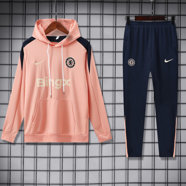 25-26 CHE Pink Hoodie Tracksuit (卫衣套装)