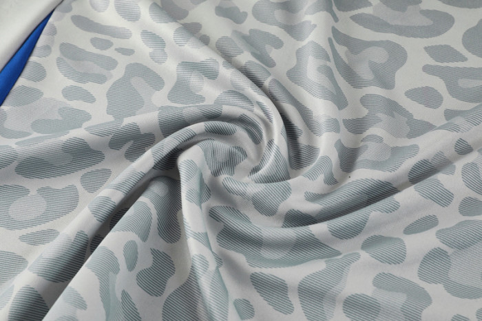 2025 AD Grey Half Pull Tracksuit #AB08 (半拉链)
