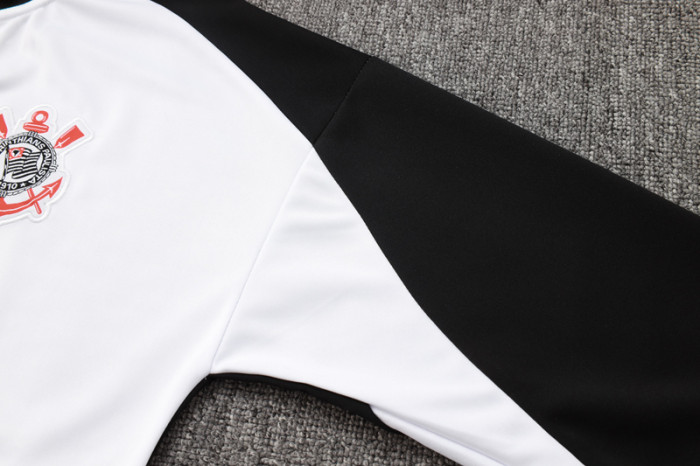 25-26 Corinthians White Jacket Tracksuit #A2509