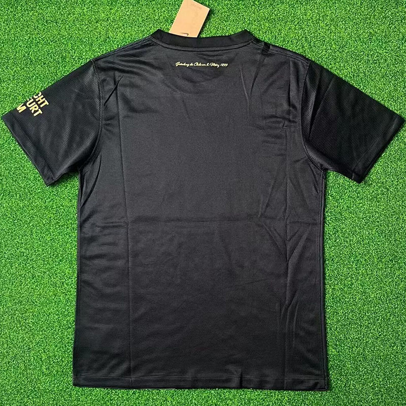 2024 Frankfurt Black 125th Anniversary Edition Fans Soccer Jersey