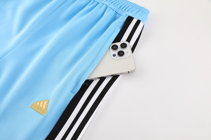2024 AD Light blue Kids Jacket Tracksuit #AJ20(童装)