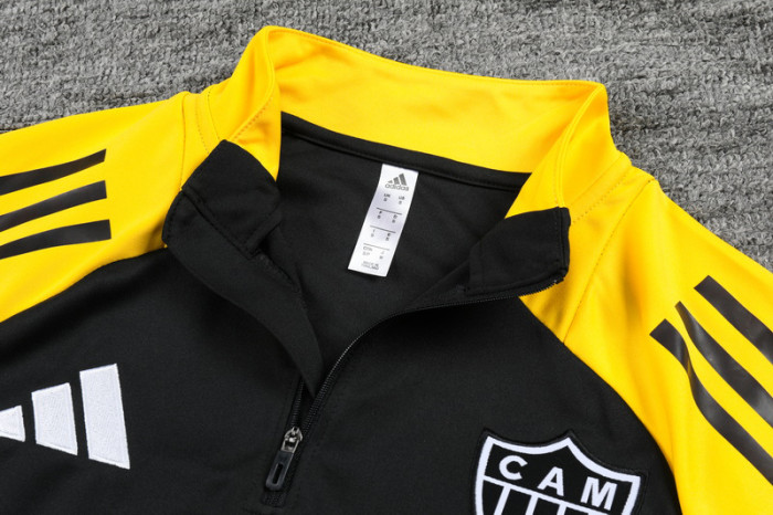25-26 Atletico Mineiro Black Half Pull Tracksuit (半拉链)