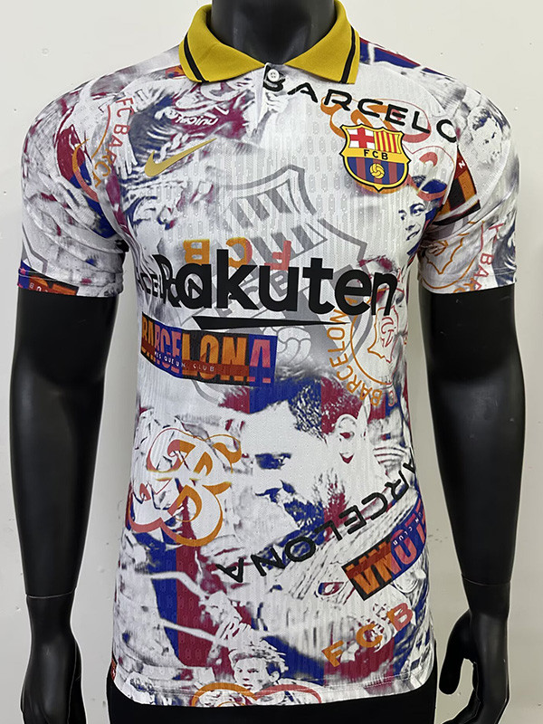 25-26 BAR Special Edition Player Version Training Shirts *红1899涂鸦