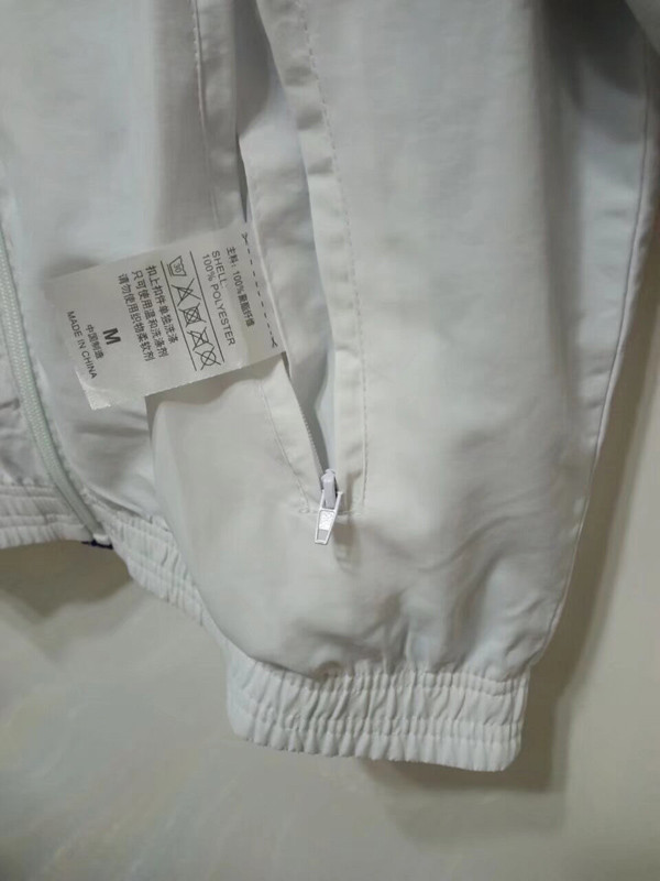 24-25 RMA White & Blue Double Sided Windbreaker (双面刺绣)(双面风衣)