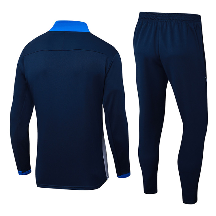 25-26 NK Royal blue Half Pull Tracksuit #08 (半拉链)