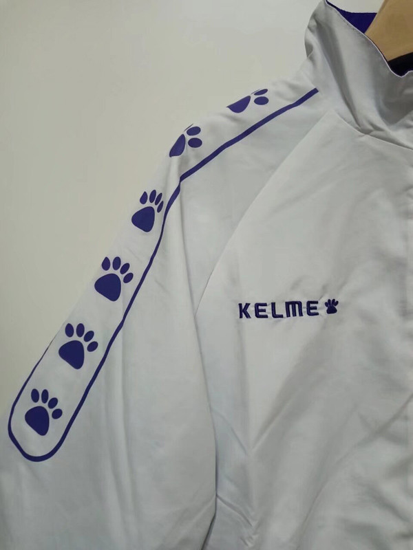 24-25 RMA White & Blue Double Sided Windbreaker (双面刺绣)(双面风衣)