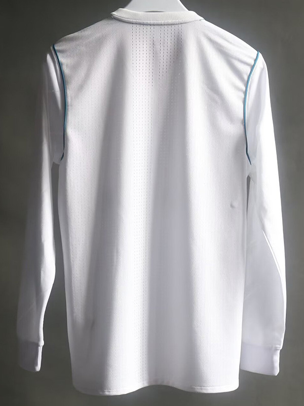 2017-2018 RMA Home Player Version Long Sleeve Retro Soccer Jersey（长袖球员）