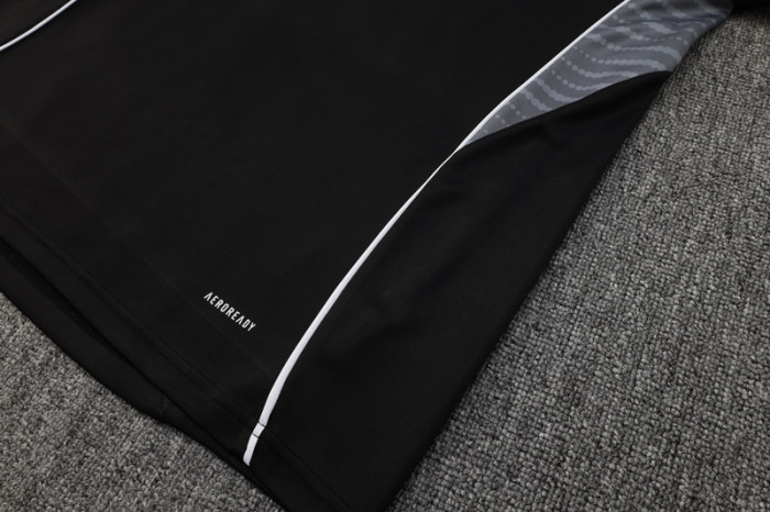 25-26 RMA Black Half Pull Tracksuit #B2501(半拉链)