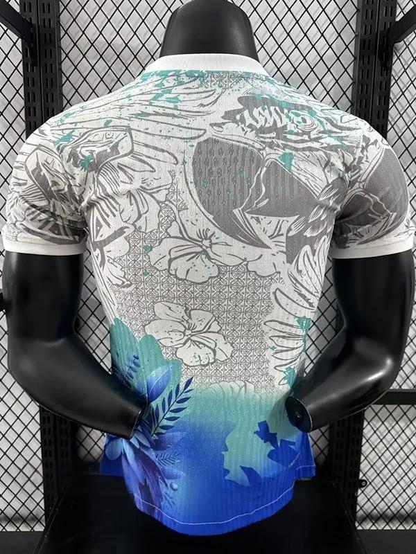 25-26 Brazil Grey Blue Special Edition Player Version Soccer Jersey