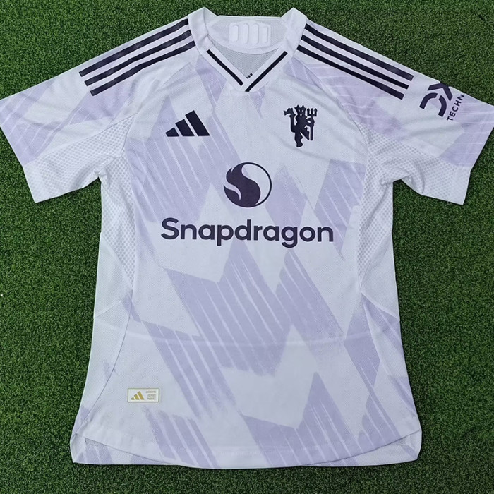 25-26 Man Utd Away Player Version Soccer Jersey