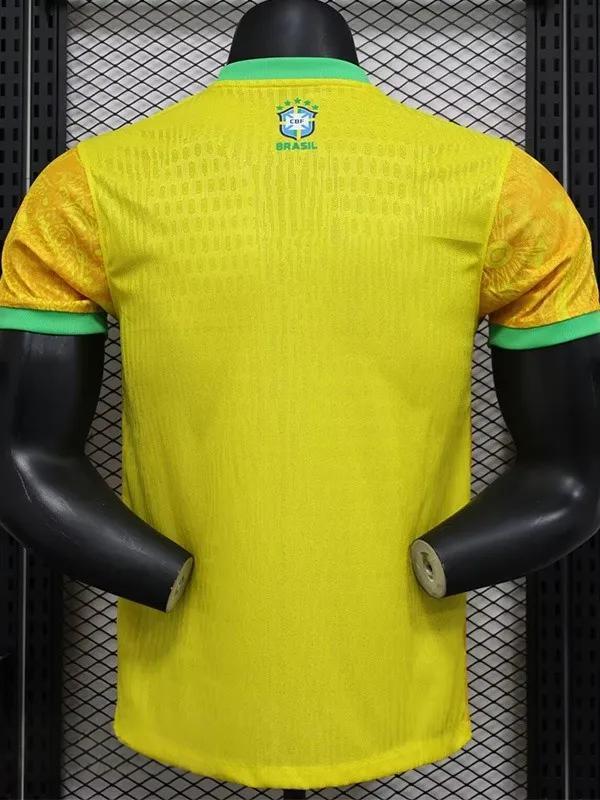 25-26 Brazil Yellow Special Edition Player Version Soccer Jersey *耶稣