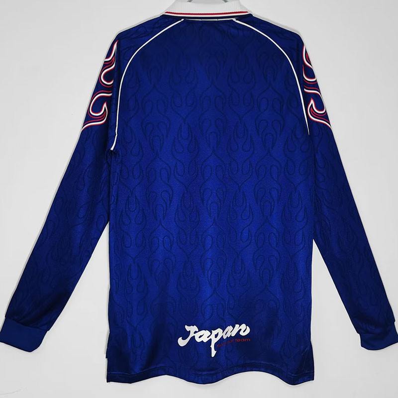 1998 Japan Home Long Sleeve Retro Soccer Jersey(长袖)