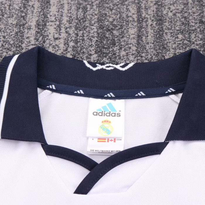 2000-2001 RMA Home Kids Retro Soccer Jersey