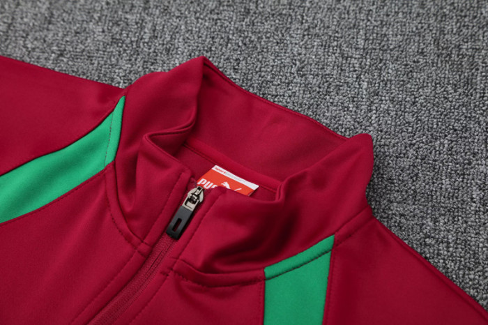 25-26 Monaco Dark red Jacket Tracksuit