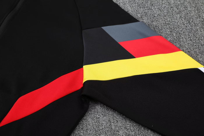 2025 AD Black Jacket Tracksuit #2308
