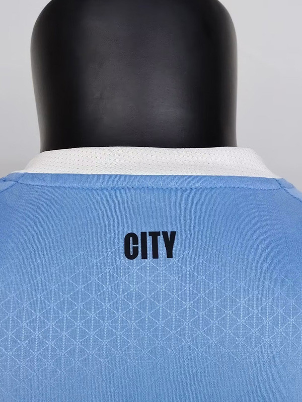 25-26 Man City Home Player Version Soccer Jersey