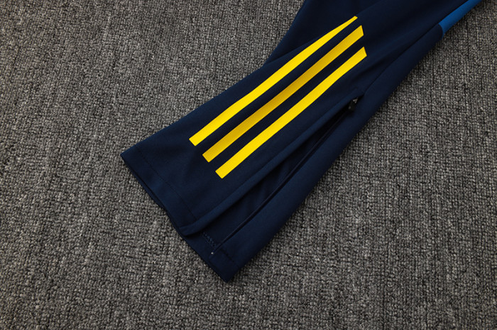 25-26 Boca Juniors Grey Half Pull Tracksuit (半拉链)