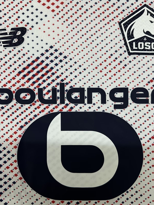 24-25 Lille Away Player Version Soccer Jersey