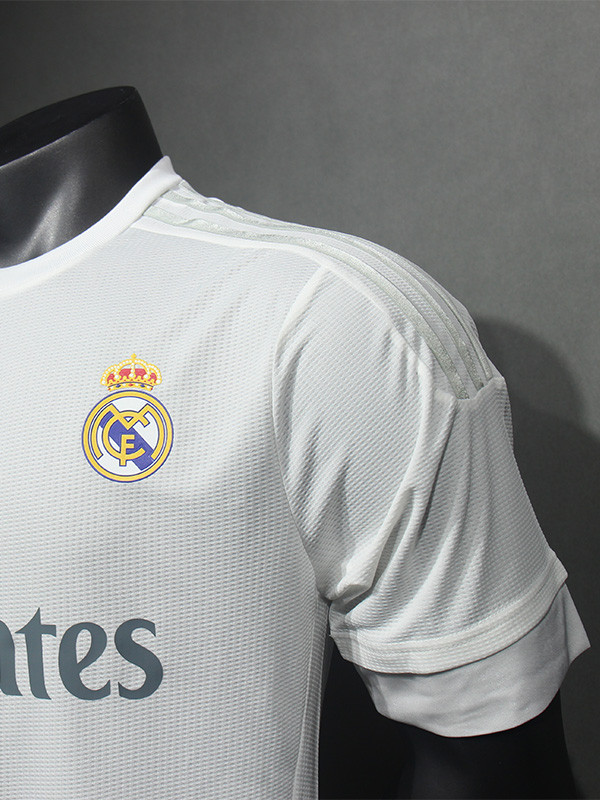 2015-2016 RMA Home Player Version Retro Soccer Jersey（ 球员）