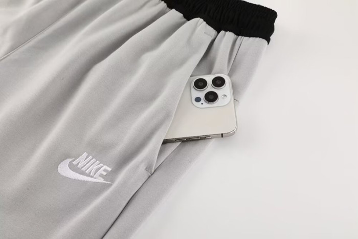 2024 NK Black gray Hoodie Jacket Tracksuit #NM08(黑灰色)