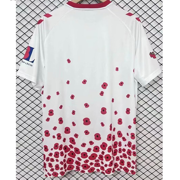 24-25 Sunderland White Commemorative Edition Fans Soccer Jersey