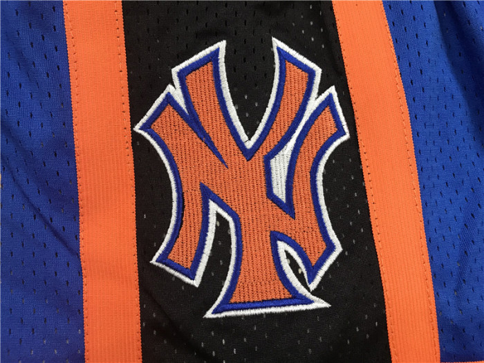 KNICKS Blue City Edition Top Quality NBA Pocket Pants #尼克斯队