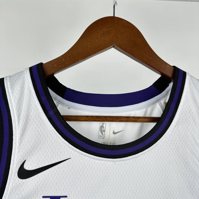 22-23 LAKERS DONCIC #77 White City Edition Top Quality Hot Pressing NBA Jersey