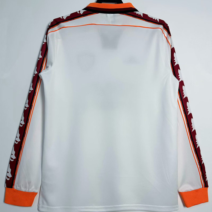 1998-1999 Roma Away Long Sleeve Retro Soccer Jersey (长袖)
