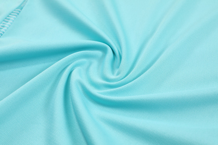 25-26 Flamengo Sky Blue Polo Short Sleeve