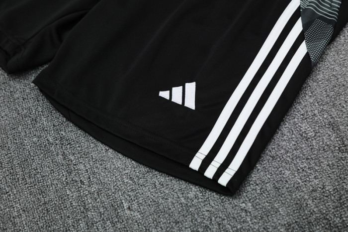2025 AD White black Training Short Suit