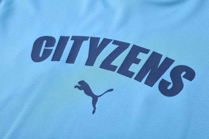 25-26 Man City Light blue Training Short Suit