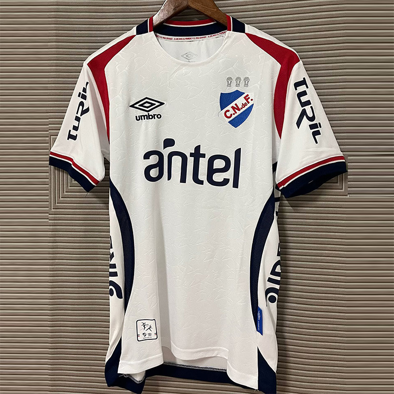 25-26 Club Nacional Home White Fans Soccer Jersey