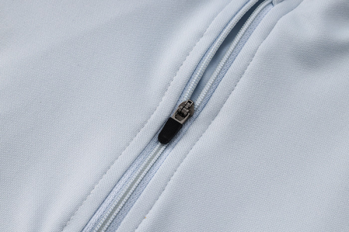 25-26 Boca Juniors Grey Half Pull Tracksuit (半拉链)