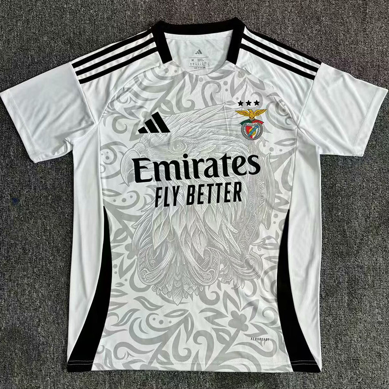 25-26 Benfica Special Edition White Fans Soccer Jersey
