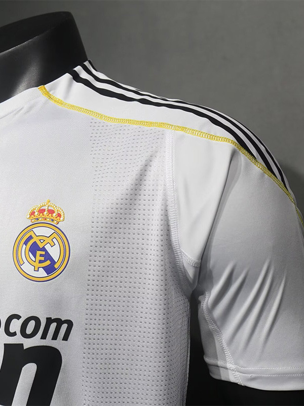 2009-2010 RMA Home Player Version Retro Soccer Jersey