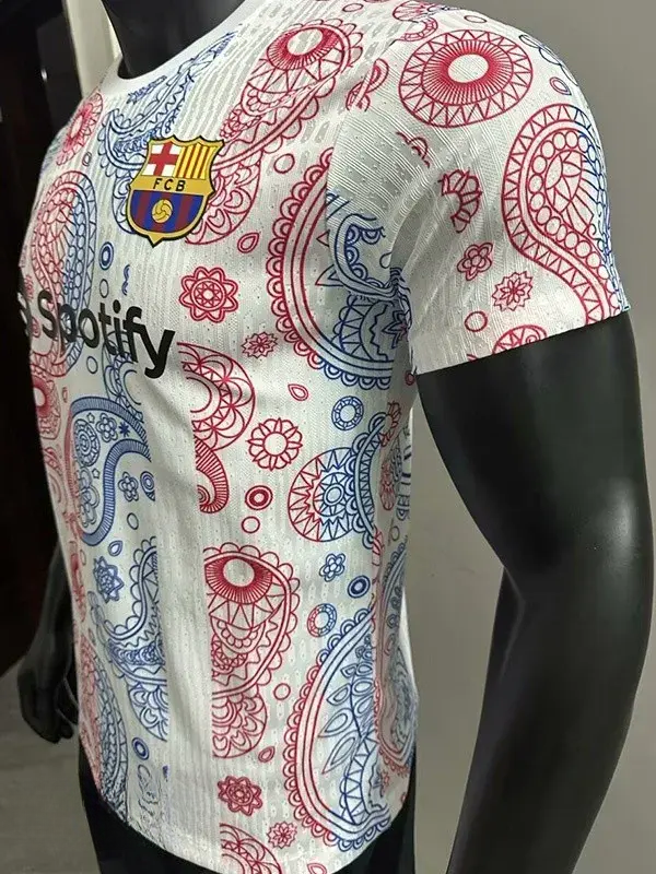 25-26 BAR White Special Edition Player Version Training Shirts