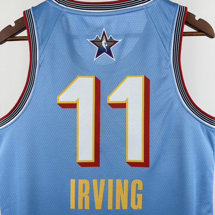 25-26 ALL-STAR IRVING #11 Light blue Top Quality Hot Pressing NBA Jersey