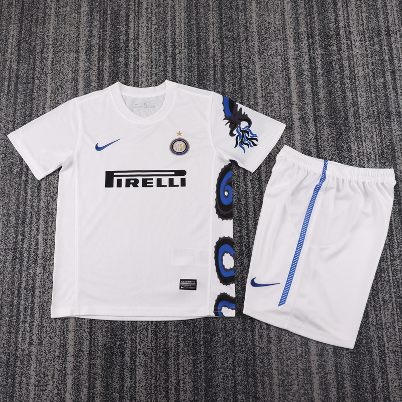 2010-2011 INT Away Kids Retro Soccer Jersey