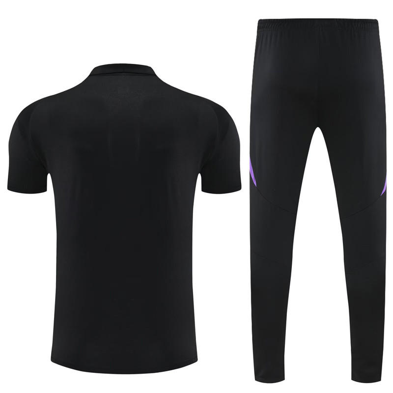25-26 Germany Black Polo Tracksuit