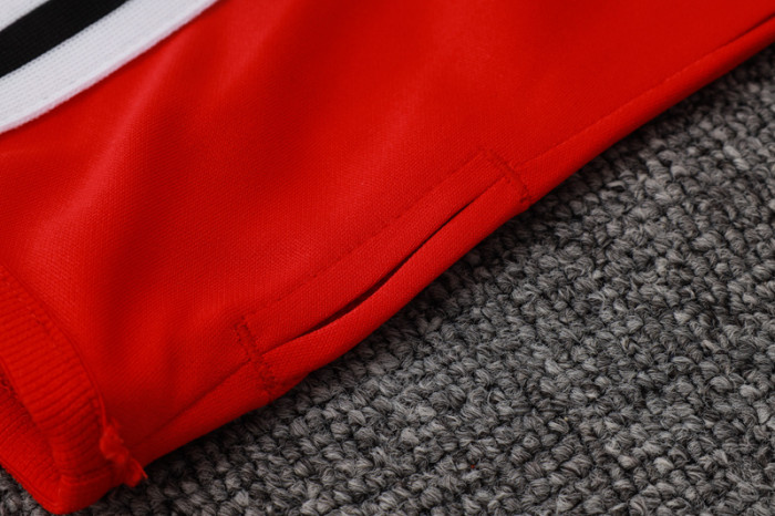25-26 Flamengo Red Half Pull Tracksuit #B2510(半拉链)
