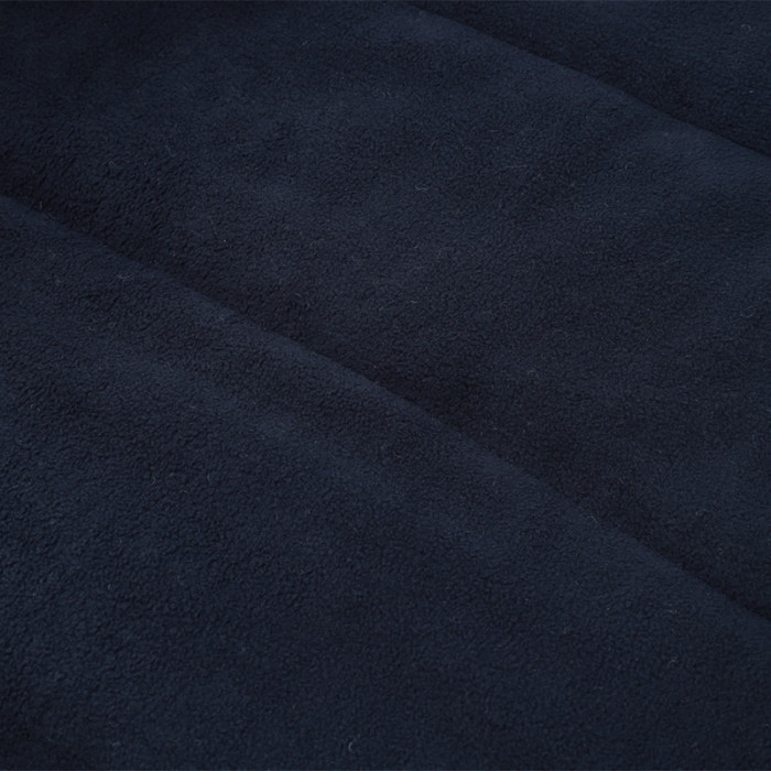 24-25 Spain Royal Blue Hooded Windbreaker Fabric Cotton Coat #G232