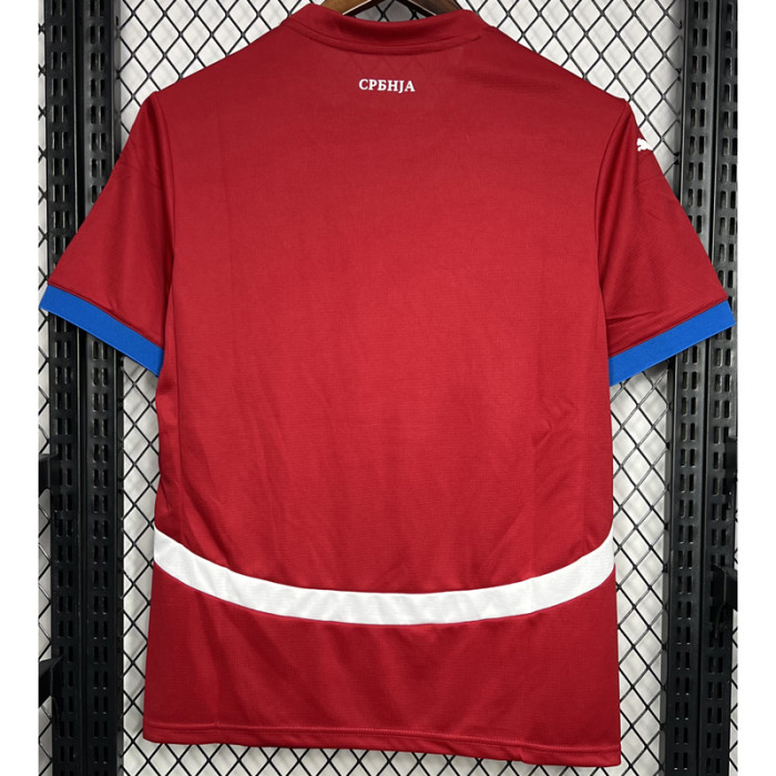 24-25 Serbia Home Fans Soccer Jersey