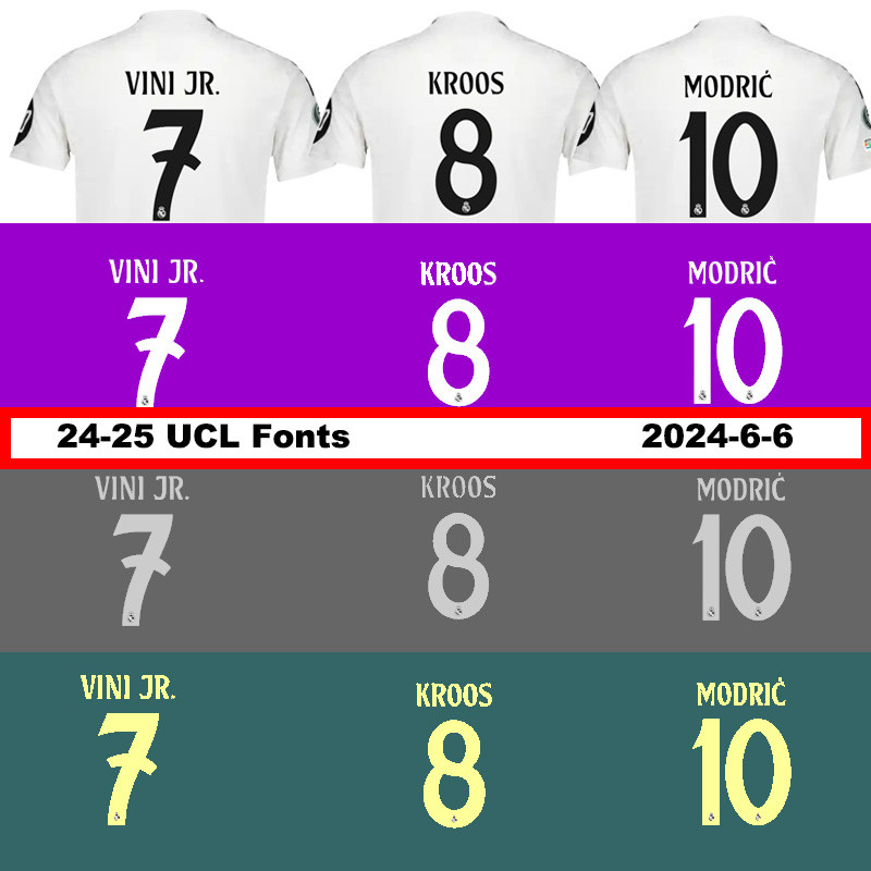 25-26 RMA White Special Edition Fans Training Shirts *紫色标